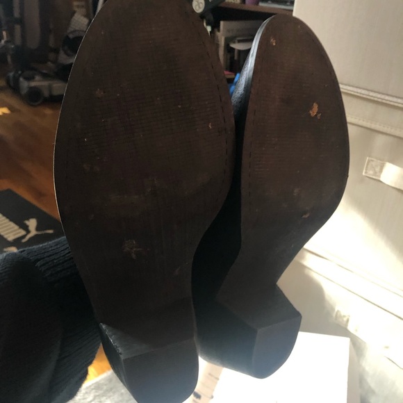 ANTHROPOLOGIE / KELSI DAGGER Brooklyn Kenmare Ankle Booties - BLACK - Size 9.5 - Picture 5 of 6